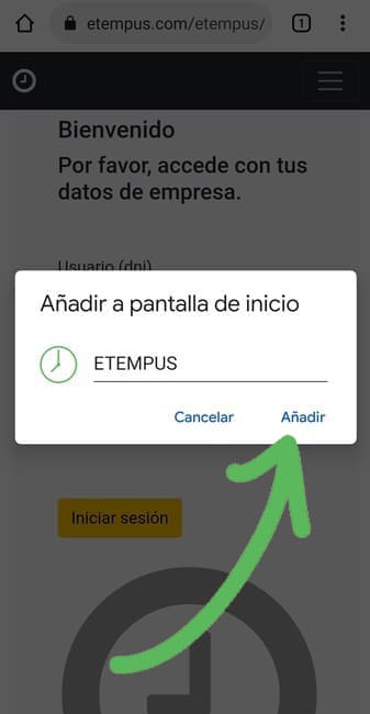 Añadir icono en pagina de inicio de Android 3