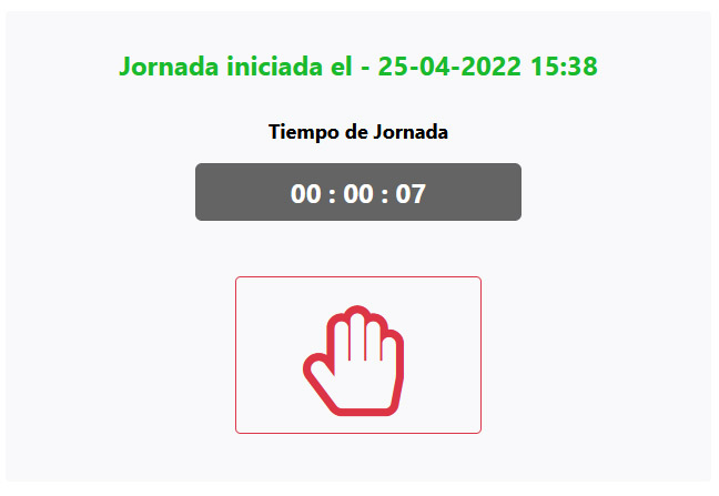 finalizar jornada etempus